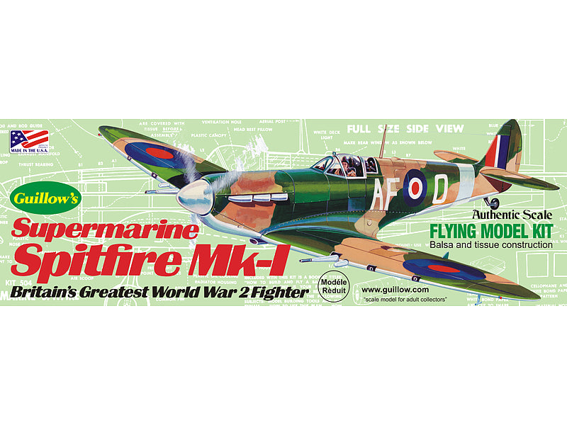 Guillows 1/32 Spitfire Mk1