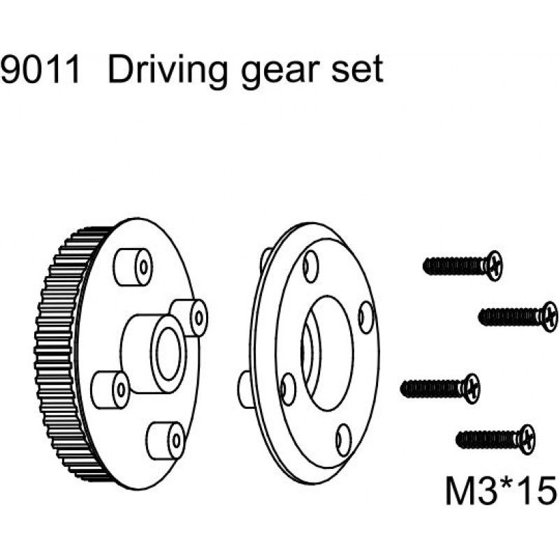 Driving gear set Suit H159 Starter Box