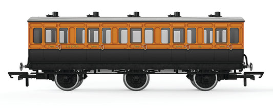 Hornby LSWR 6WC 3rd Cl. 821