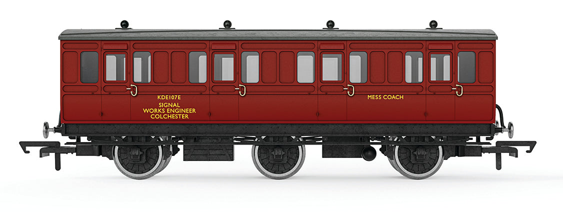 Hornby BR Dprtmntl 6W Crew Coach