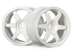 HPI 1/10 W: TE37 26mm White 3off