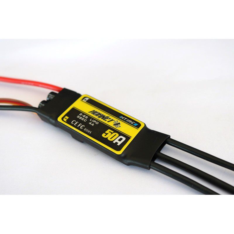 #H-50A. Hornet 50A, Aircraft Heli ESC. Burst 50A/60A 2-6LiPo 5-18NC SBEC