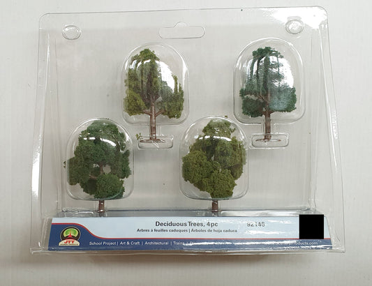 JTT Deciduous Trees 2.5- 3" (4)