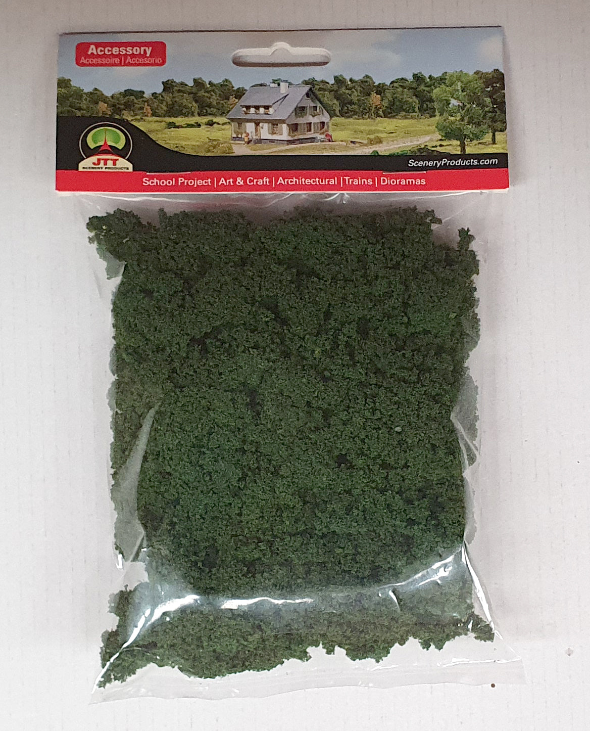 JTT Shrubs Medium Green 20 cu in.