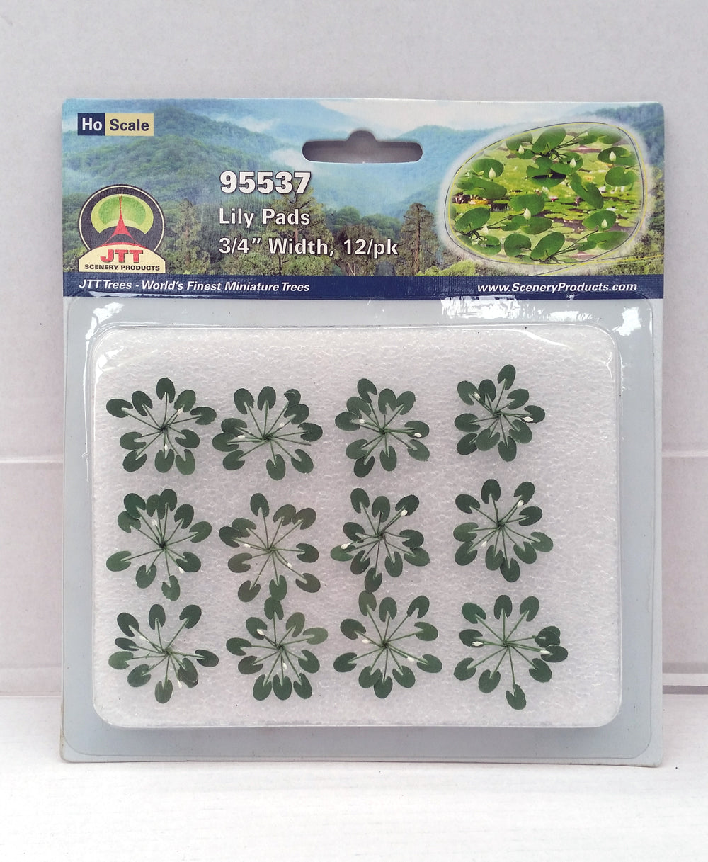 JTT HO: 19mm Lily Pads (12)