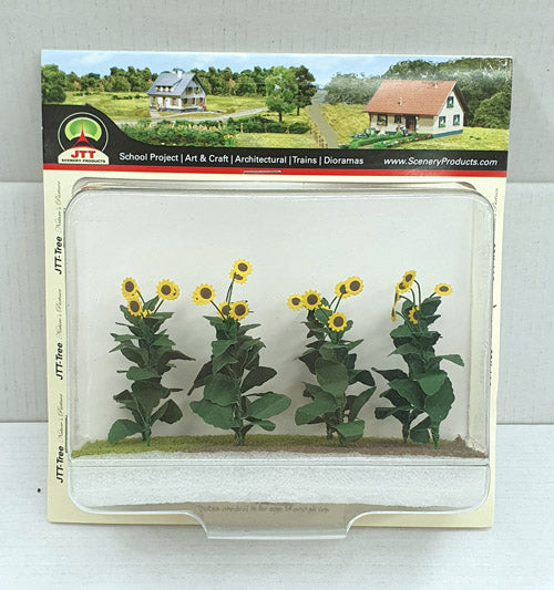 JTT 75mm Sunflowers (8)