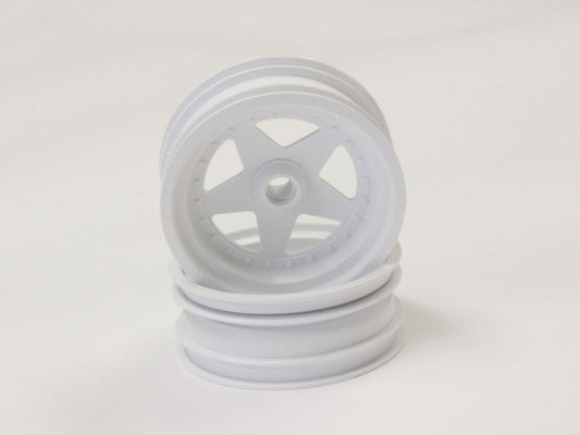 Kyosho 2.2" FR Wheels White