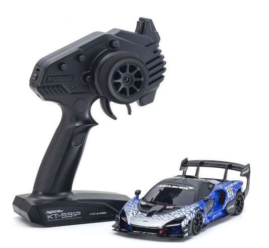 Kyosho MR-03 McLaren Senna GTR Blue