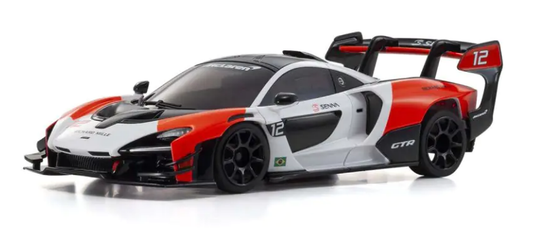 Kyosho MR-03 McLaren Senna GTR Wht/Rd