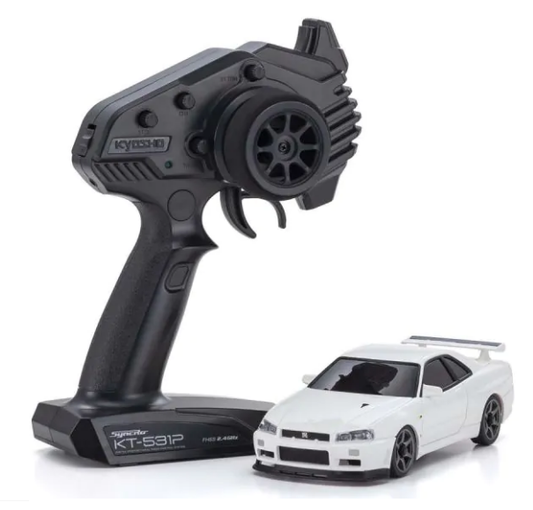 Kyosho MA-020 Nissan GT-R (R34) White