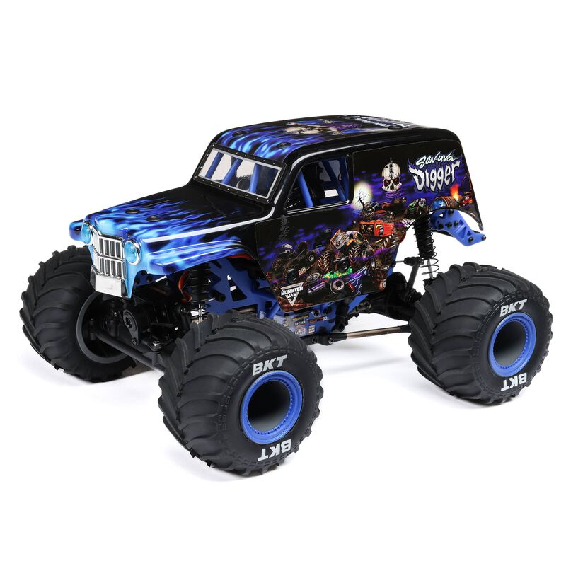 1/18 Mini LMT 4X4 Brushed Monster Truck RTR, Son-Uva Digger