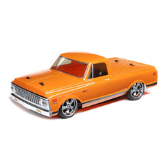 1972 Chevy C10 Pickup, 1/10 4WD V100 RTR, Orange by LOSI