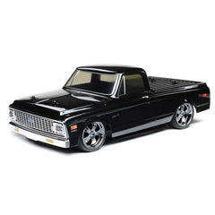 1972 Chevy C10 Pickup, 1/10 4WD V100 RTR, Black by LOSI