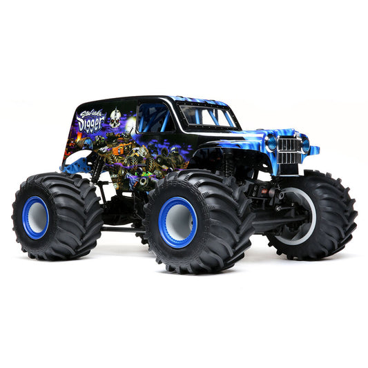 LMT:4wd Solid Axle Monster Truck, SonUvaDigger:RTR by LOSI