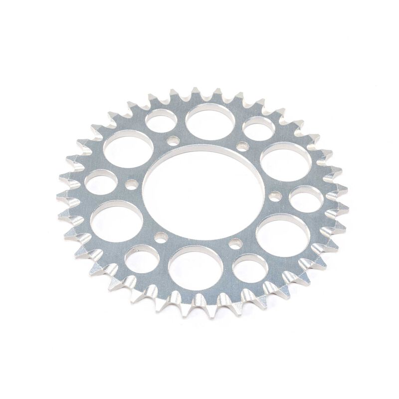 Hub Chain Sprocket (Rear), Clear: Promoto-MX by LOSI