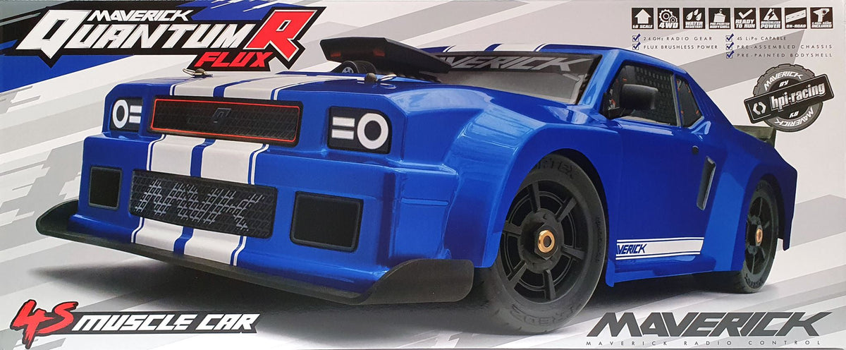 Maverick Flux: 1/8 QuntmR Muscle4S Blu