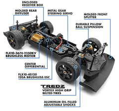 Maverick Flux: 1/8 QuntmR PickUp4S Blue