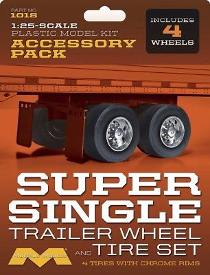 Moebius 1/25 SuperSingle Trailer W&T(4