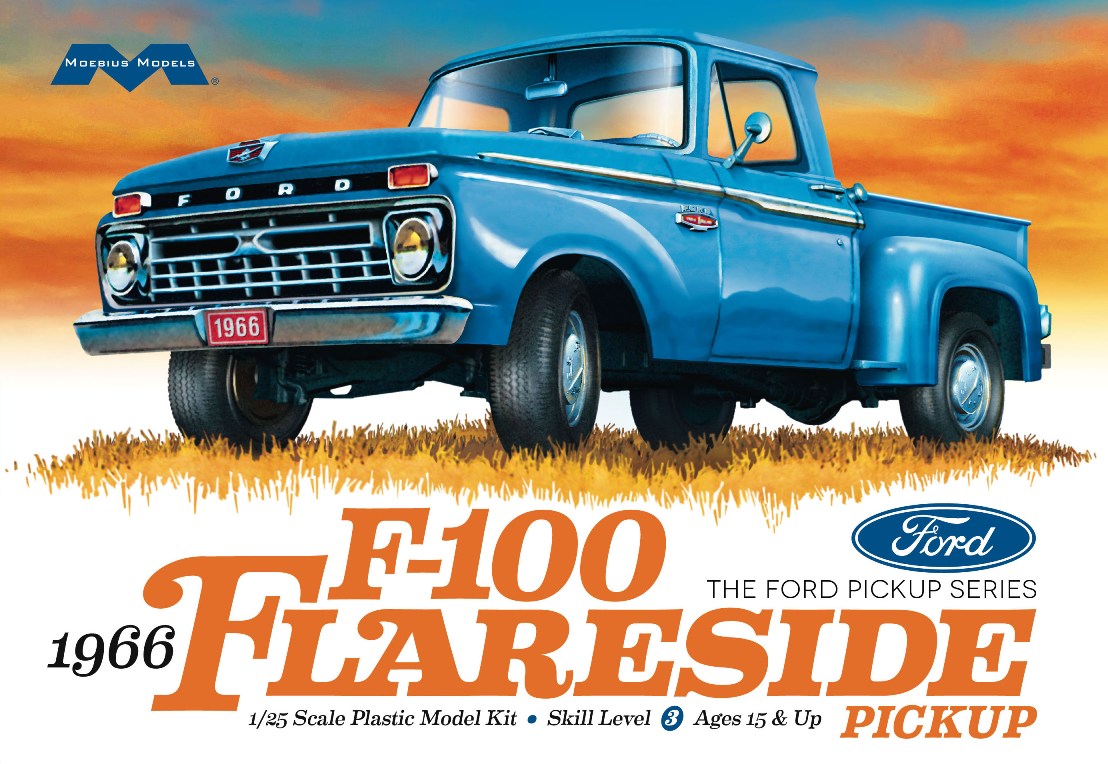 Moebius 1/25 '66 Ford F-100 Flareside