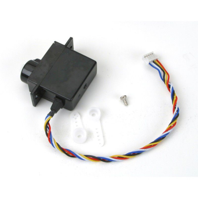 Mini Servo (5W) Short Lead w/Arms: J-3,DEC,SloV,FW,P51(wing)