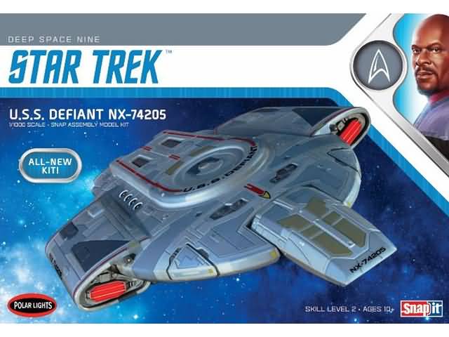 Polar Lights 1/1000 Star Trek USS Defiant