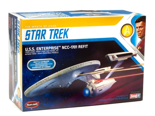 Polar Lights 1/1000 ST USS Enterprise Refit