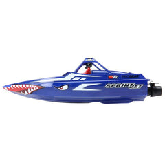 Sprintjet 9-inch Self-Righting Jet Boat Brushed RTR, Blue by Pro Boat