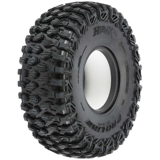 1/6 Hyrax XL G8 Fr/Rr 2.9" Rock Crawling Tires (2) by Proline