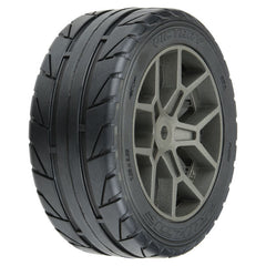 1/8 Vector S3 F/R 35/85 2.4" BELTED MTD 14mm Gray by Proline