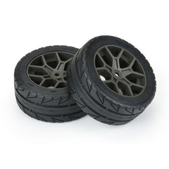 1/8 Vector S3 F/R 35/85 2.4" BELTED MTD 14mm Gray by Proline