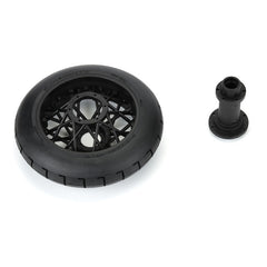 1/4 Supermoto S3 Motorcycle Rear Tire MTD Black (1): PROMOTO-MX by Proline