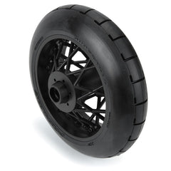 1/4 Supermoto S3 Motorcycle Rear Tire MTD Black (1): PROMOTO-MX by Proline