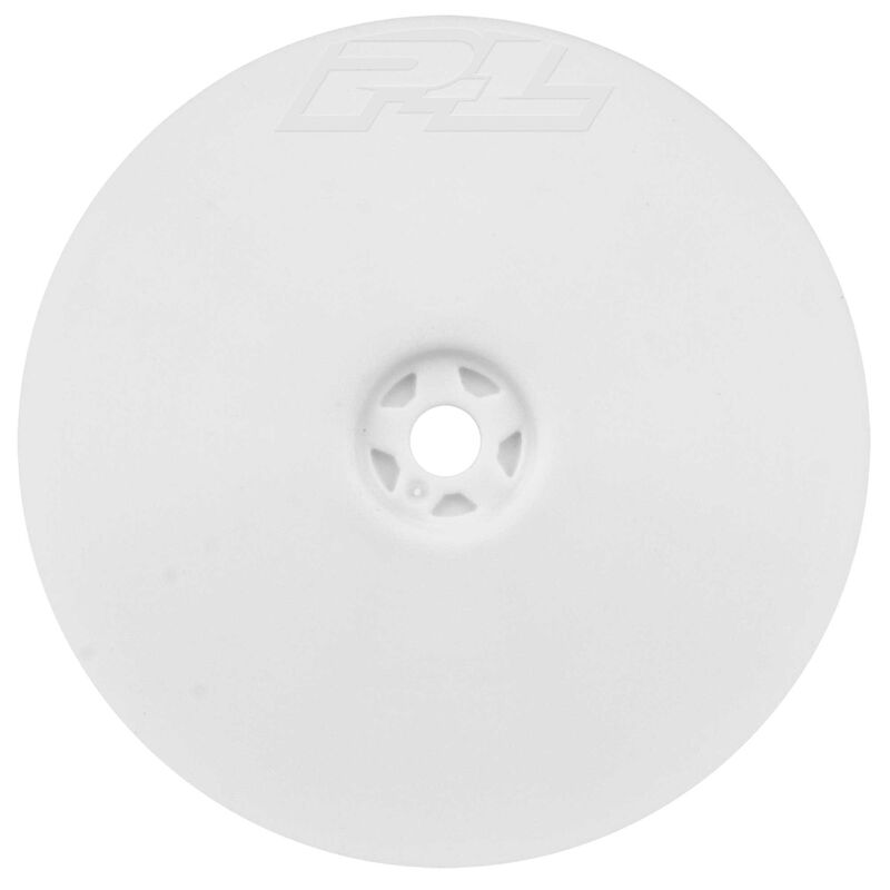 Velocity 2.2 4WD Front White Wheel (2) : XB4 and 22X-4 by Proline