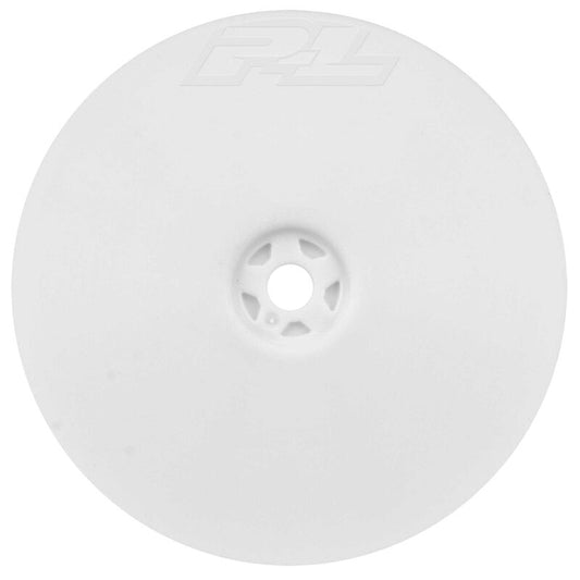 Velocity 2.2 4WD Front White Wheel (2) : XB4 and 22X-4 by Proline