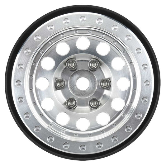 Rock Shooter 1.9 Alum Bead-Loc Wheels Crawlers F/R by Proline