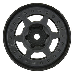 1/10 Holcomb F/R 1.9" Crawler Bead-Lock Wheels (2) Black by Proline