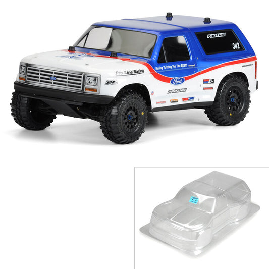 1981 Ford Bronco Clear Body : PRO-2 SC, SLH by Proline