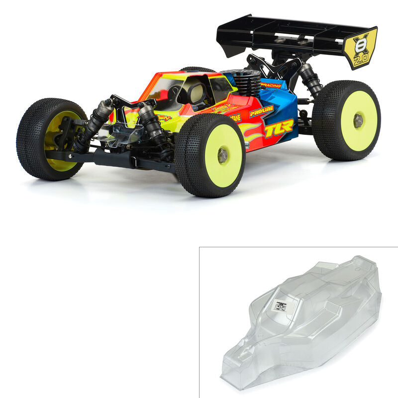 1/8 Axis Clear Body for TLR 8ight-X/E 2.0 by Proline