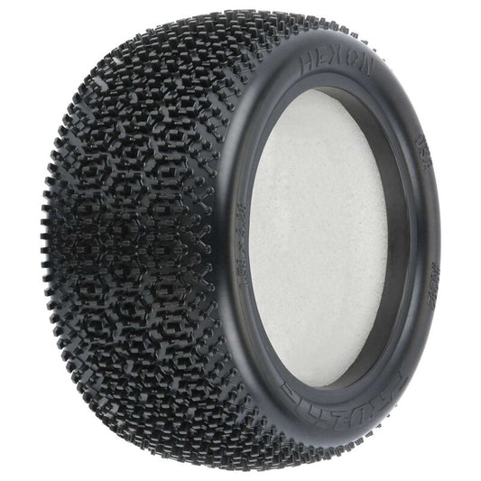 Hexon 2.2" Z3 Carpet Buggy Rear Tires (2) by Proline