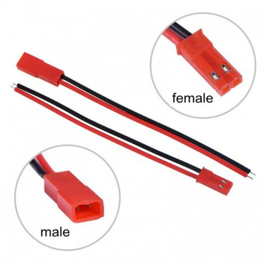 JST M/F set with 20AWG Silicone, by RCPro