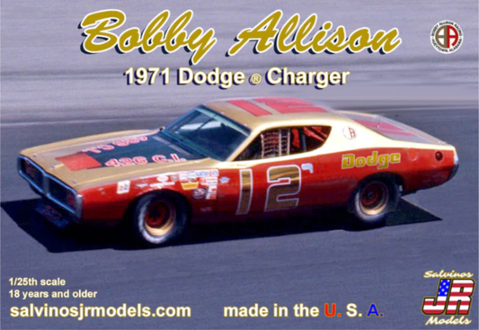 Salvinos JR 1/25 B.Allison 71 Dodge Chargr