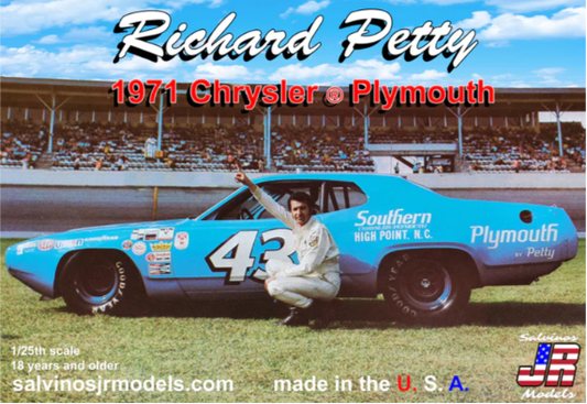 Salvinos JR 1/25 '71 Plymouth Roadr#43 RP