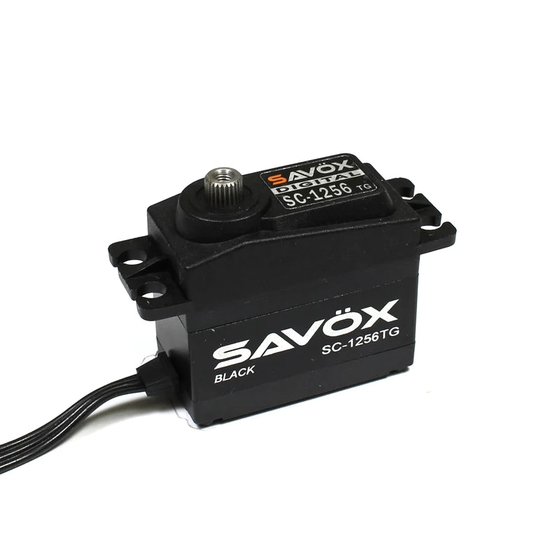 NEW BLACK Savox STD size 20kg/cm, Coreless Digital Servo, 0.15 sec, 6.0V 52.4g,