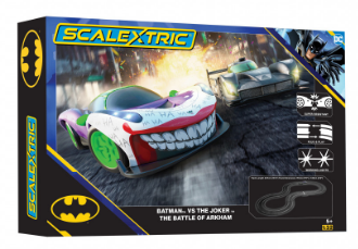 Scalextric Set: Batman vs Joker Arkham