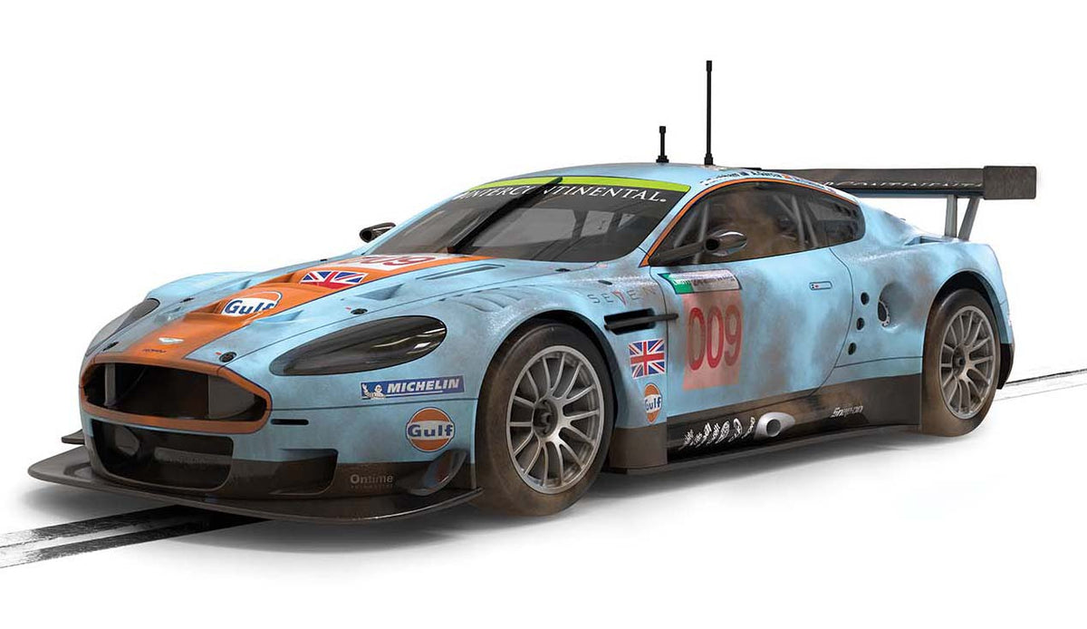 Scalextric Gulf Aston Martin DBR9 Weathrd