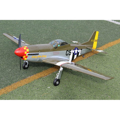 North American P-51D Mustang 56.3" wingspan 10cc included Electric Retracts