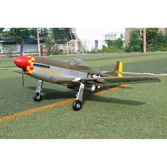 North American P-51D Mustang 56.3" wingspan 10cc included Electric Retracts