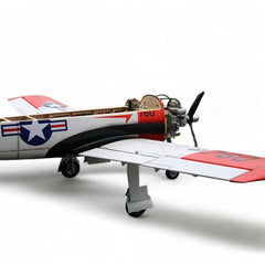 T-28 North America 86" wingspan, 35-60cc without retracts, including Rubber