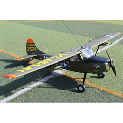 Cessna L-19A Bird Dog "Old Dog, New Tricks" 35-40cc - 98.5"