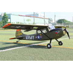 Cessna L-19A Bird Dog "Old Dog, New Tricks" 35-40cc - 98.5"